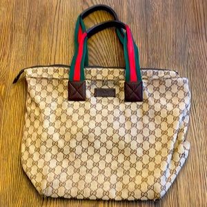 Well loved Gucci tote